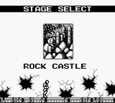 une photo d'Ã©cran de Castlevania 2 - Belmont s Revenge sur Nintendo Game Boy